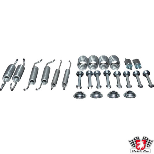 PartzBiz CE: 1164001210-Accessory kit, brake shoes PartzBiz CE: 1164001210-Accessory kit, brake shoes