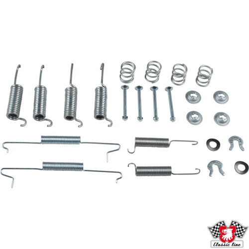 PartzBiz CE: 1163950210-Accessory kit, brake shoes, rear PartzBiz CE: 1163950210-Accessory kit, brake shoes, rear