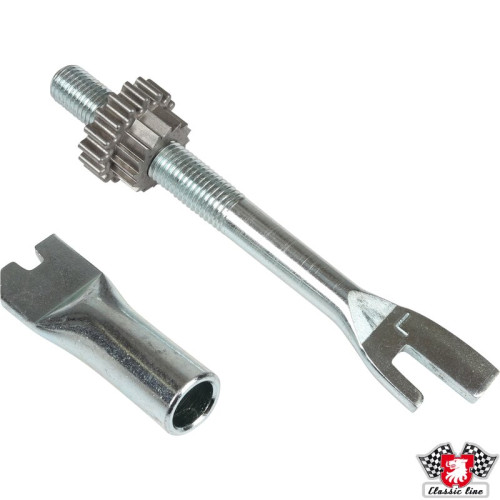 PartzBiz CE: 1163953280-Adjuster, drum brake, right rear