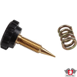 PartzBiz CE 1615150200 - สกรูปรับพร้อมสปริงสำหรับปรับความเร็วรอบเดินเบาของคาร์บูเรเตอร์ สำหรับ Solex 40 PII-4 และ 44 PII-4 PartzBiz CE 1615150200 - สกรูปรับพร้อมสปริงสำหรับปรับความเร็วรอบเดินเบาของคาร์บูเรเตอร์ สำหรับ Solex 40 PII-4 และ 44 PII-4