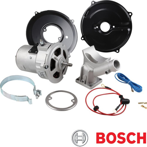 PartzBiz CE: 8190101212-Alternator set, 55 Amp, silver, new, Bosch