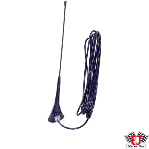 PartzBiz CE: 1100900300-เสาอากาศแบบติดตั้งบนหลังคา 16V พร้อมสายไฟ ดีไซน์แบบ GTI ขนาด 410 mm PartzBiz CE: 1100900300-เสาอากาศแบบติดตั้งบนหลังคา 16V พร้อมสายไฟ ดีไซน์แบบ GTI ขนาด 410 mm