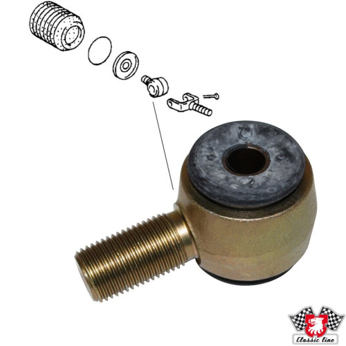 PartzBiz CE: 1644800100-Articulated bush, left/right PartzBiz CE: 1644800100-Articulated bush, left/right