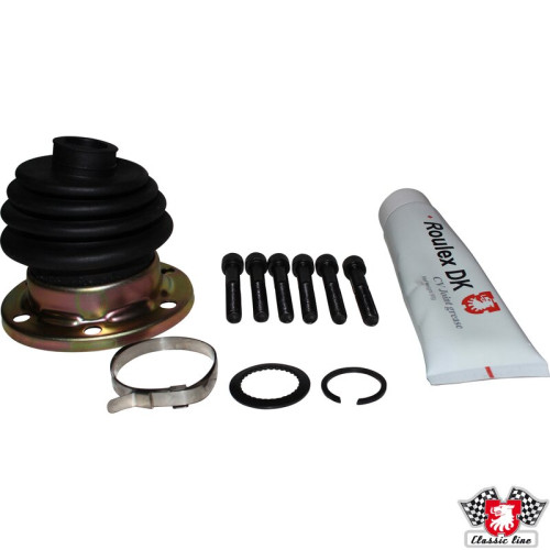 PartzBiz CE: 1153600110-Axle boot set for CV joint, rear, inner