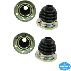 PartzBiz CE 8153700418 - Axle boot set with flange for CV PartzBiz CE 8153700418 - Axle boot set with flange for CV