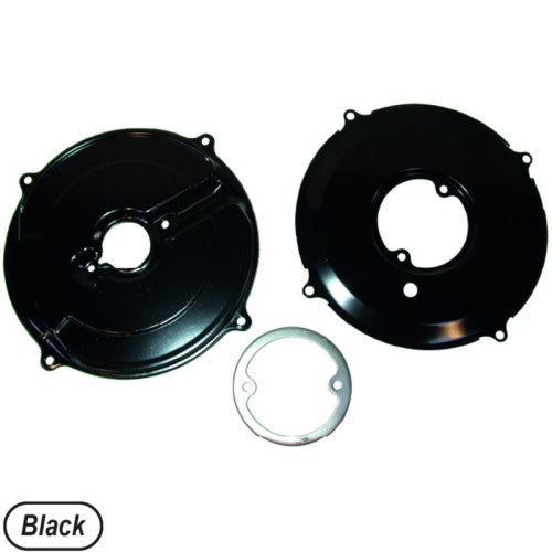 PartzBiz CE: 8190100716-Backing plate set for alternator, black