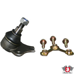PartzBiz CE 1140300100 - ข้อต่อลูกบอลสำหรับปีกนก ขนาด 16 mm ด้านหน้า ซ้าย/ขวา พร้อมน็อตและแผ่นยึด PartzBiz CE 1140300100 - ข้อต่อลูกบอลสำหรับปีกนก ขนาด 16 mm ด้านหน้า ซ้าย/ขวา พร้อมน็อตและแผ่นยึด