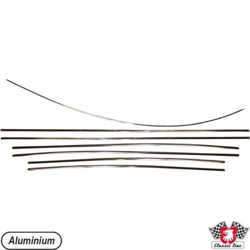 PartzBiz CE: 8186500510-Body moulding kit, 7 pcs, aluminium PartzBiz CE: 8186500510-Body moulding kit, 7 pcs, aluminium