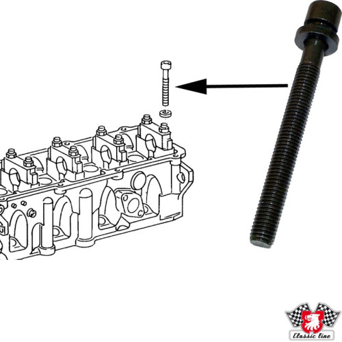 PartzBiz CE: 1111151800-น็อตยึดฝาสูบ ขนาด M12x1.75x115 mm PartzBiz CE: 1111151800-น็อตยึดฝาสูบ ขนาด M12x1.75x115 mm
