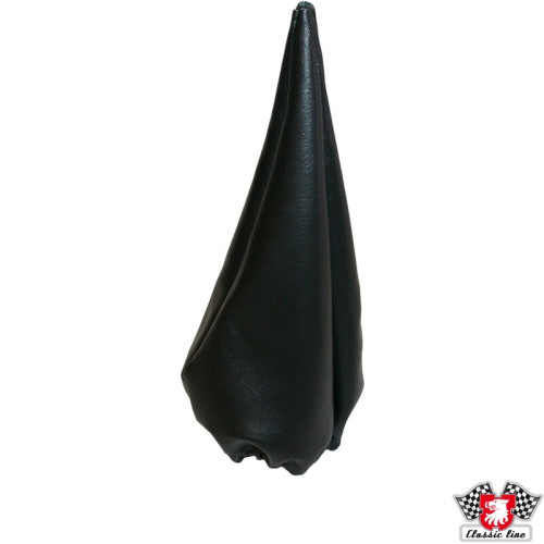 PartzBiz CE: 1132300200-ปลอกหุ้มคันเกียร์ หนังเทียม สีดำ