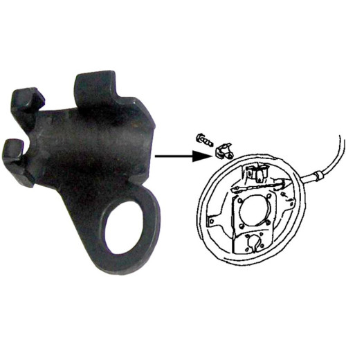 PartzBiz CE: 8170350206-Bracket for handbrake cable PartzBiz CE: 8170350206-Bracket for handbrake cable