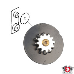 PartzBiz CE 1663650200 - Brake pad damping shim, 40 mm, front PartzBiz CE 1663650200 - Brake pad damping shim, 40 mm, front