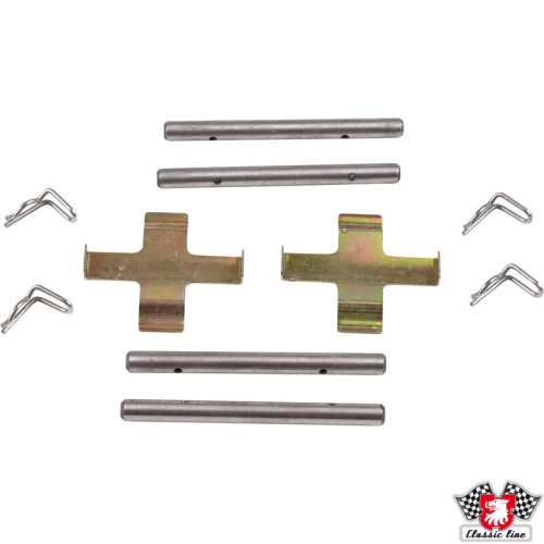 PartzBiz CE: 1664000510-Brake pad hardware kit, rear PartzBiz CE: 1664000510-Brake pad hardware kit, rear