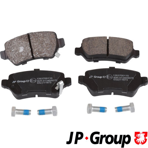 PartzBiz CE: 1263700110-Brake Pad Set, disc brake