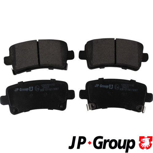 PartzBiz CE: 1263701110-Brake Pad Set, disc brake