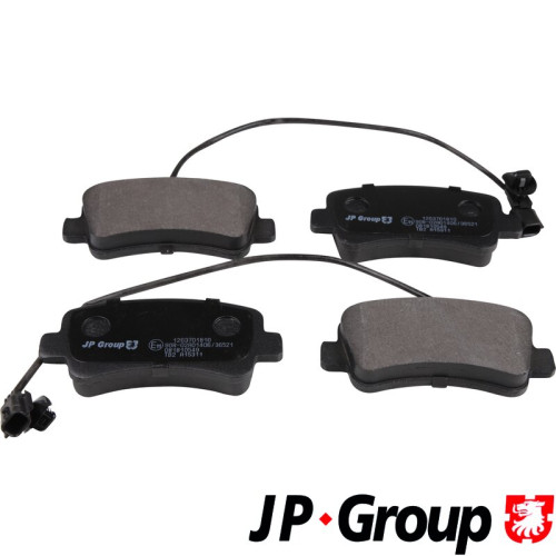PartzBiz CE: 1263701810-Brake Pad Set, disc brake PartzBiz CE: 1263701810-Brake Pad Set, disc brake