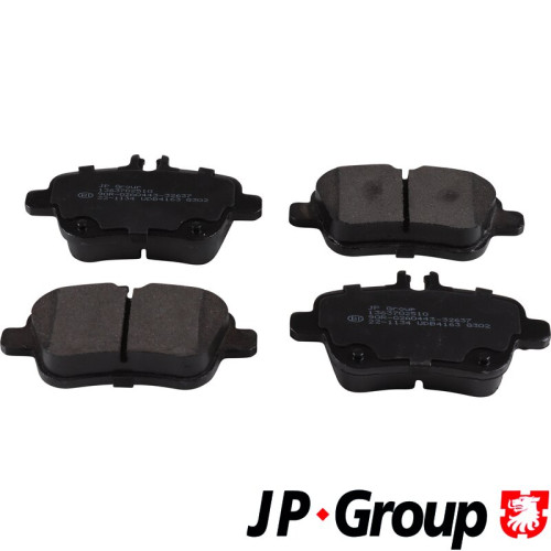PartzBiz CE: 1363702510-Brake Pad Set, disc brake PartzBiz CE: 1363702510-Brake Pad Set, disc brake