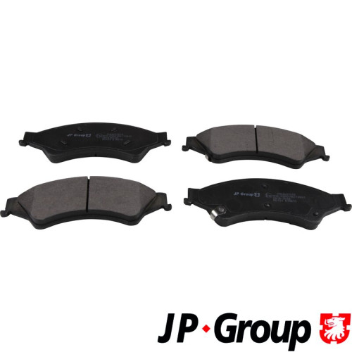 PartzBiz CE: 1563607610-ชุดผ้าเบรก สำหรับดิสก์เบรก
