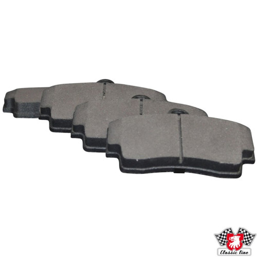 PartzBiz CE: 1663700210-Brake pad set, rear, 15.5 mm
