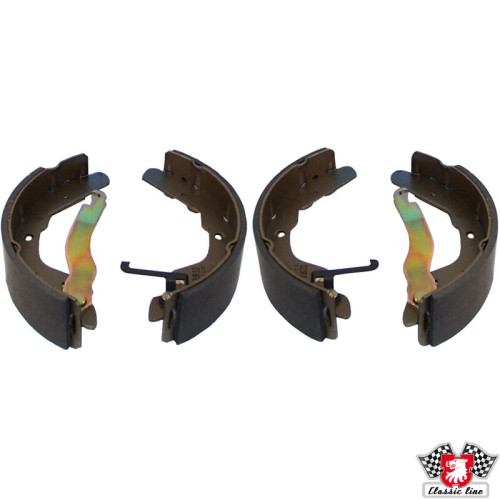 PartzBiz CE: 1163900510-Brake shoe set with linings, rear, 250x55 mm