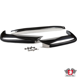 PartzBiz CE 8984200210 - Bumper set, rear, stainless steel PartzBiz CE 8984200210 - Bumper set, rear, stainless steel