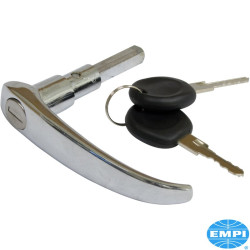 PartzBiz CE 8187301308 - Cargo door handle with keys, chrome PartzBiz CE 8187301308 - Cargo door handle with keys, chrome