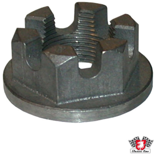 PartzBiz CE: 8163550100-Castle nut for brake drum, rear, M24x1,5 PartzBiz CE: 8163550100-Castle nut for brake drum, rear, M24x1,5