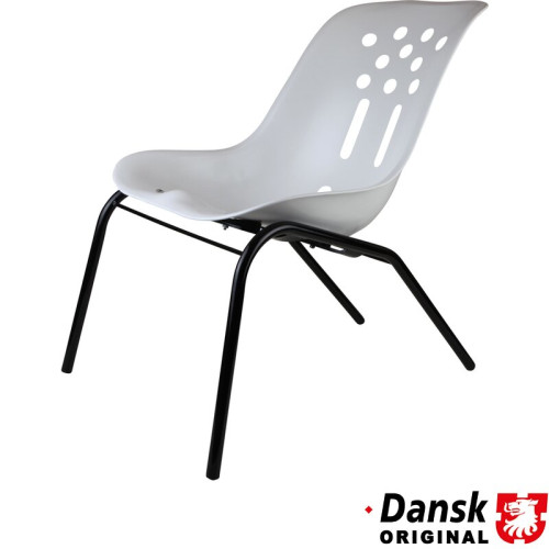 PartzBiz CE: 9902501310-Chair Recliner, frame black, seat white