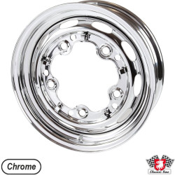 PartzBiz CE 8160000500 - Steel rim, chromed, 4.5x15 PartzBiz CE 8160000500 - Steel rim, chromed, 4.5x15
