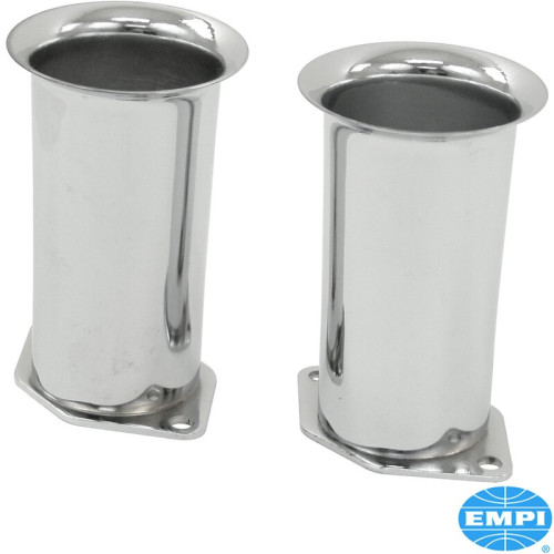 PartzBiz CE: 8115152318-ชุดท่อไอดีโครเมียมแบบ Velocity Stack ขนาด 4 นิ้ว PartzBiz CE: 8115152318-ชุดท่อไอดีโครเมียมแบบ Velocity Stack ขนาด 4 นิ้ว