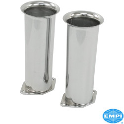PartzBiz CE 8115159718 - ชุดท่อไอดีโครเมียมแบบ Velocity Stack ขนาด 6 นิ้ว PartzBiz CE 8115159718 - ชุดท่อไอดีโครเมียมแบบ Velocity Stack ขนาด 6 นิ้ว