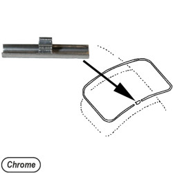 PartzBiz CE 8185950106 - Clip for chrome window moulding PartzBiz CE 8185950106 - Clip for chrome window moulding