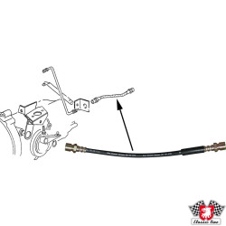 PartzBiz CE 1131000100 - Connecting hose for clutch, 325 mm