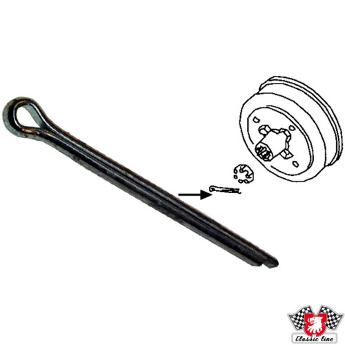 PartzBiz CE: 1101300100-Cotter pin, 5.0x56 mm