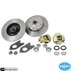 PartzBiz CE 8163303518 - Disc brake conversion set, Bolt-On
