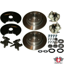 PartzBiz CE 8163300610 - Disc brake conversion set, front