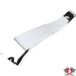 PartzBiz CE 8380950180 - Door edge cover plate, front, chrome, right