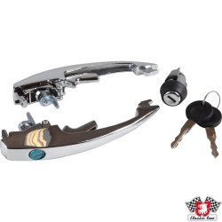 PartzBiz CE 8187102110 - Door handle and ignition lock kit