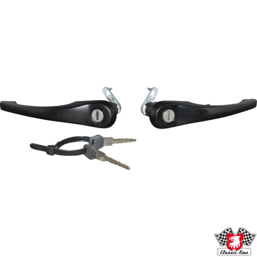 PartzBiz CE: 1687100810-Door handle set with lock cylinder PartzBiz CE: 1687100810-Door handle set with lock cylinder