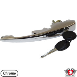 PartzBiz CE 8187100600 - มือจับประตูพร้อมกุญแจ โครเมียม PartzBiz CE 8187100600 - มือจับประตูพร้อมกุญแจ โครเมียม