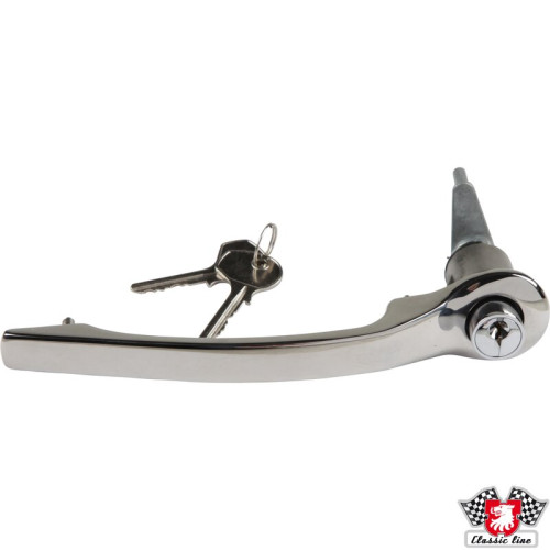 PartzBiz CE: 1687100970-Door handle with lock cylinder and PartzBiz CE: 1687100970-Door handle with lock cylinder and
