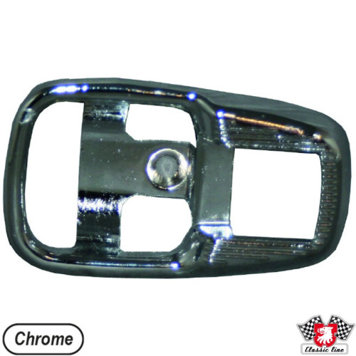 PartzBiz CE: 8187800600-Door pull screen, metal, chrome PartzBiz CE: 8187800600-Door pull screen, metal, chrome