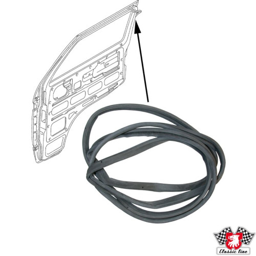 PartzBiz CE: 1185700200-Door seal, left/right
