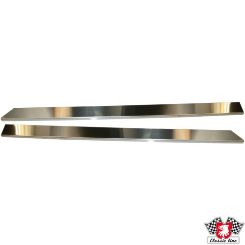 PartzBiz CE: 1689800710-Door sill cover set, stainless steel PartzBiz CE: 1689800710-Door sill cover set, stainless steel
