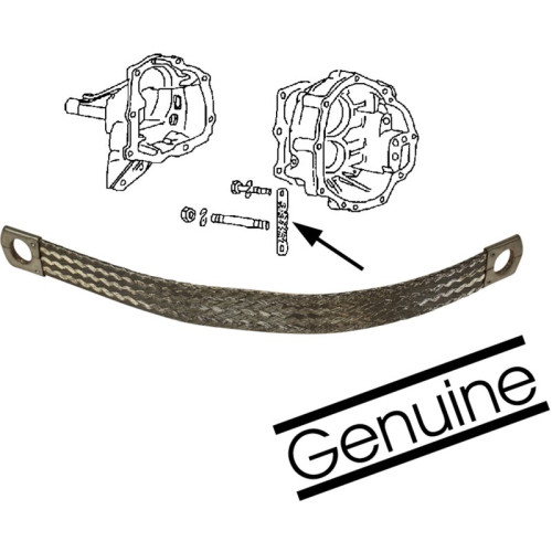 PartzBiz CE: 8199900202-Earth strap, transaxle to chassis PartzBiz CE: 8199900202-Earth strap, transaxle to chassis