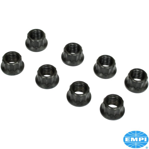 PartzBiz CE: 8101100518-น็อตยึดเครื่องยนต์ 12 จุด ขนาด 8x1.25 mm สีดำ ใช้ประแจบล็อก 12 จุด ขนาด 10 mm จำนวน 8 ชิ้น PartzBiz CE: 8101100518-น็อตยึดเครื่องยนต์ 12 จุด ขนาด 8x1.25 mm สีดำ ใช้ประแจบล็อก 12 จุด ขนาด 10 mm จำนวน 8 ชิ้น