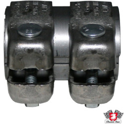 PartzBiz CE 1621400500 - แคลมป์ยึดท่อไอเสีย ขนาด 45x75 mm ทำจากสแตนเลส
