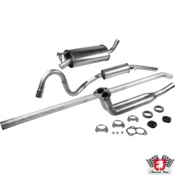 PartzBiz CE 8920000910 - Exhaust kit, Sport, complete, stainless steel PartzBiz CE 8920000910 - Exhaust kit, Sport, complete, stainless steel