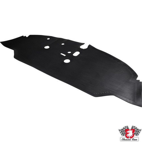 PartzBiz CE: 8101702300-Floor mat, front, rubber, black PartzBiz CE: 8101702300-Floor mat, front, rubber, black