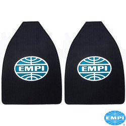 PartzBiz CE 8101702418 - ชุดพรมปูพื้นรถยนต์ ลายโลโก้ Empi สีฟ้าขาว สำหรับด้านหน้า จำนวน 2 ชิ้น PartzBiz CE 8101702418 - ชุดพรมปูพื้นรถยนต์ ลายโลโก้ Empi สีฟ้าขาว สำหรับด้านหน้า จำนวน 2 ชิ้น